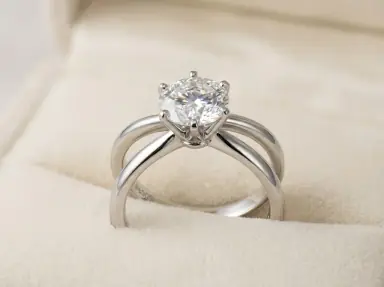 Pt900 ダイヤリング 1ct